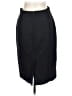 J.Crew 100% Wool Solid Black Wool Skirt Size 12 - photo 2