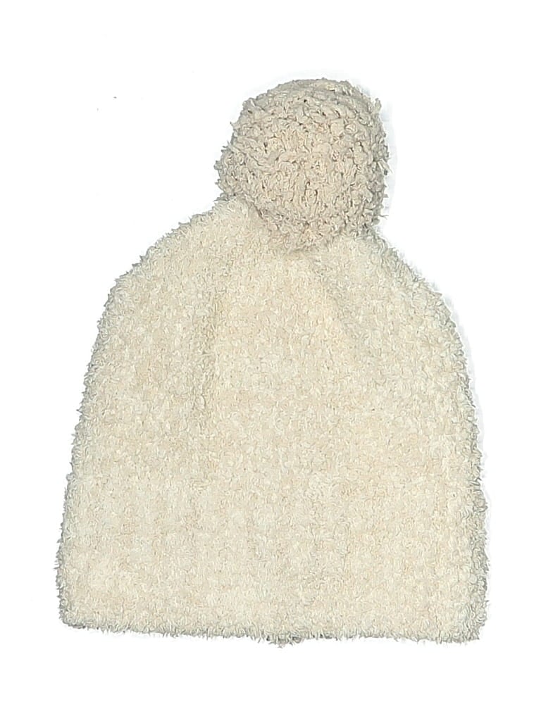 Pre-owned Unbranded Beanie Hat In White