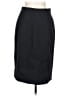 J.Crew 100% Wool Solid Black Wool Skirt Size 12 - photo 1