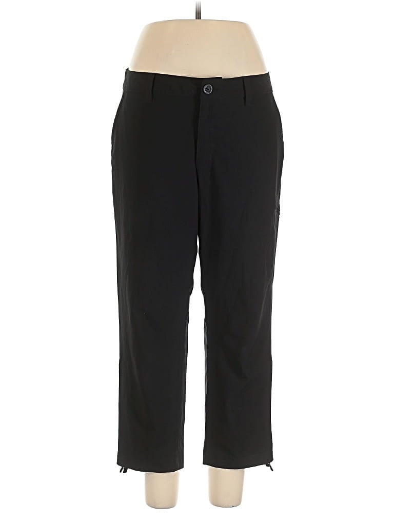 Pre-owned Eddie Bauer Dress Pants In Black