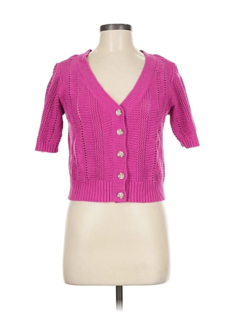 Pre-owned Sonoma Goods For Life Cardigan Sweater In Pink