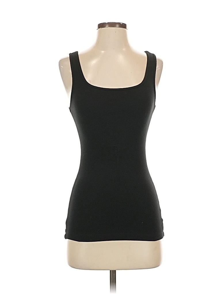 Pre-owned Gap Tank Top Black Strapless Neckline Tops