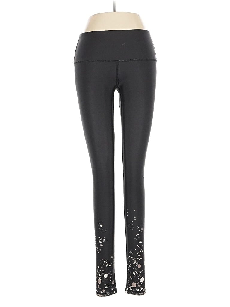 Pre-owned Pure Barre Active Pants In Black