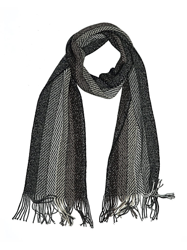 Pre-owned Croft & Barrow Scarf In Black