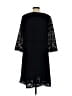 Chico's 100% Polyester Black Casual Dress Size Sm (0) - photo 2