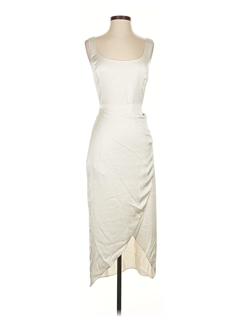 Pre-owned Wilfred Cocktail Dress In White