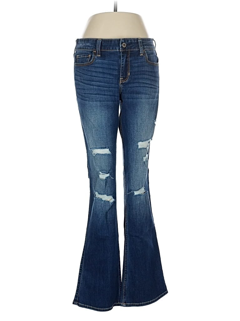 Pre-owned Hollister Jeans In Blue