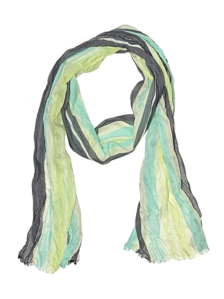 Pre-owned Unbranded Scarf In Blue