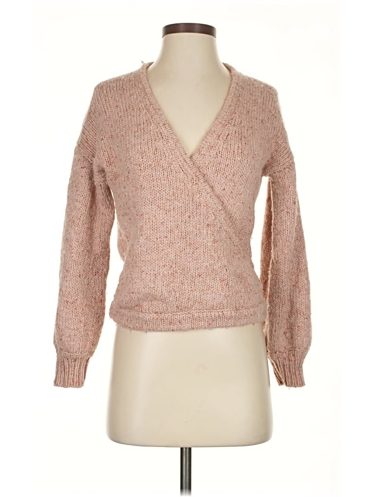 Pre-owned Madewell Cardigan Sweater In Brown