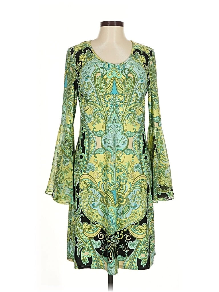 Pre-owned Msk Cocktail Dress In Green