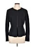 Rebecca Taylor Black Blue Jacket Size 12 - photo 1