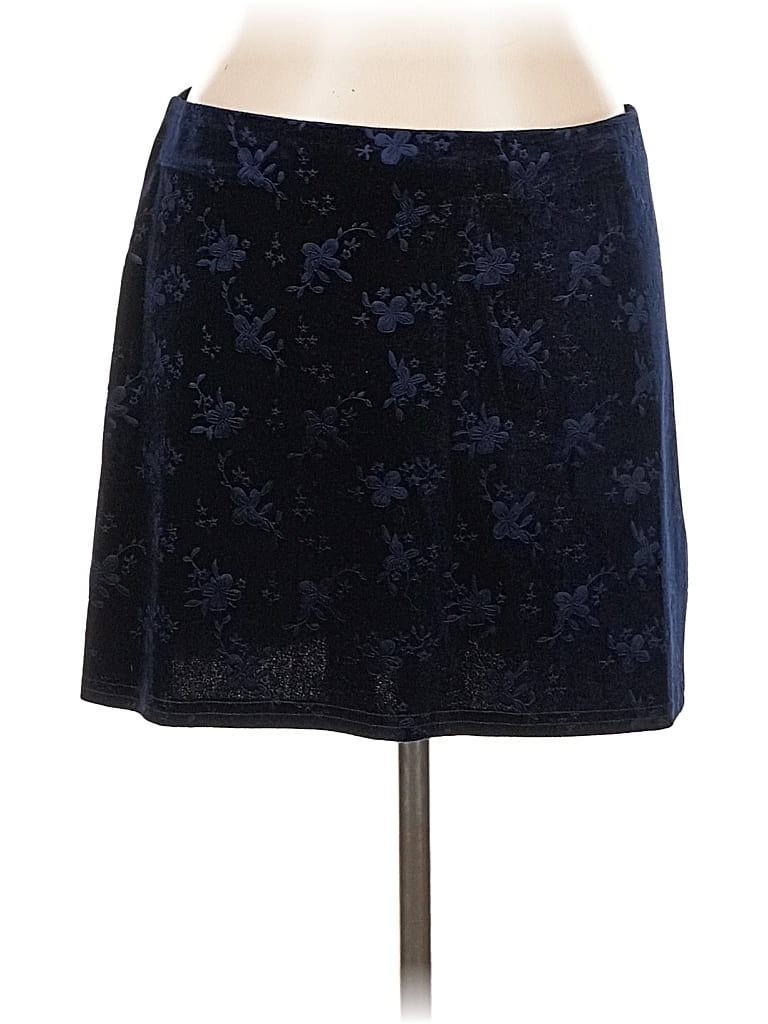 Pre-owned Le Lis Formal Skirt In Blue