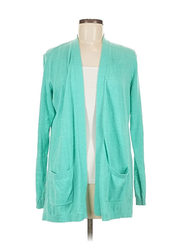 Pre-owned Gap Cardigan Sweater In Blue