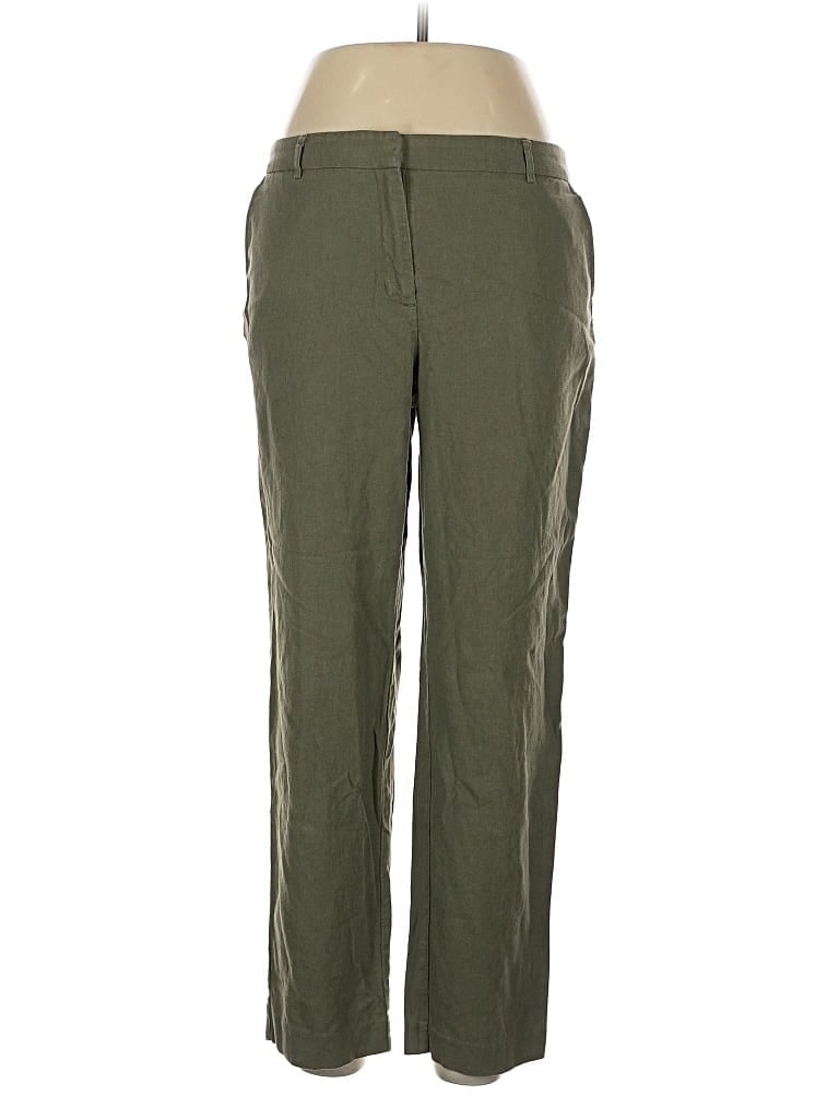 Pre-owned Anne Klein Casual Pants In Green
