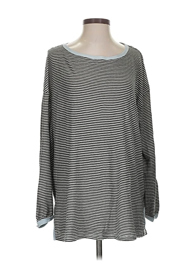 Pre-owned We The Free Long Sleeve T-shirt In Gray