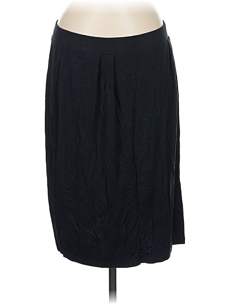 Pre-owned Isaac Mizrahi Live Casual Skirt In Black