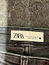 Zara 100% Cotton Chevron-herringbone Gray Jeans Size 2 - photo 7