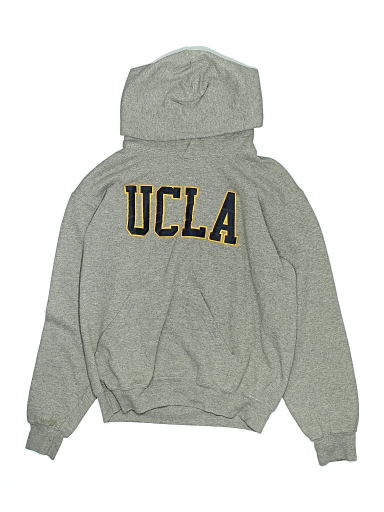 Pre-owned Assorted Brands Kids' Pullover Hoodie In Gray