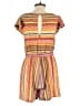 Eva Franco Stripes Brown Romper Size S - photo 2