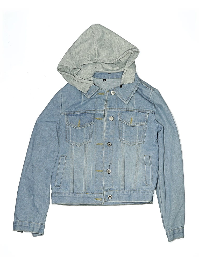 Pre-owned Unbranded Kids' Denim Jacket In Blue