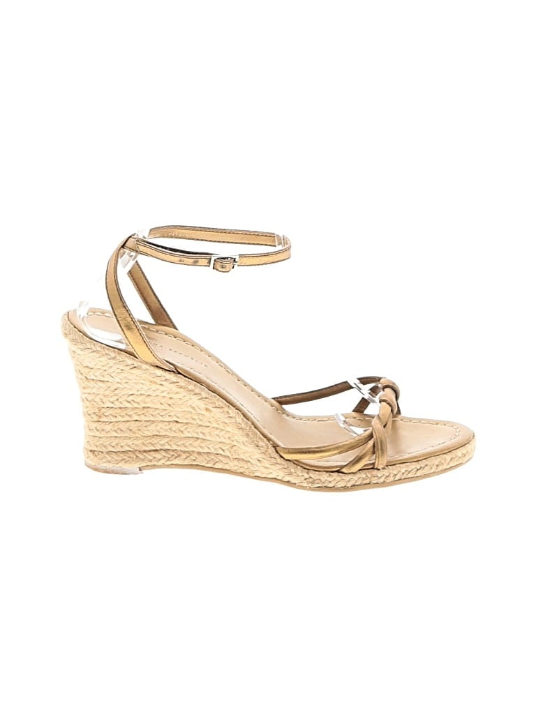 Pre-owned Banana Republic Sandals In Gold