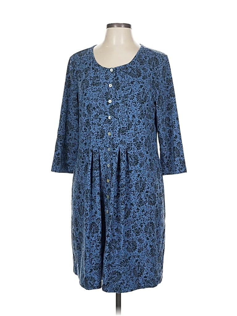Pre-owned Chadwicks Casual Dress In Blue