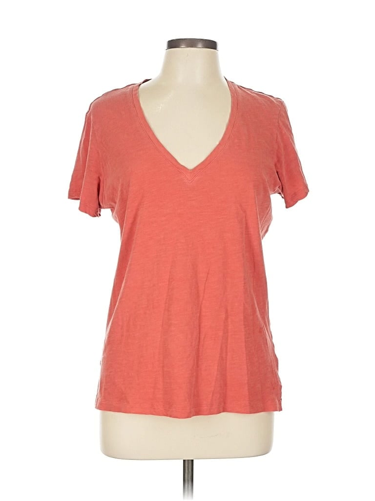 Pre-owned Victoria's Secret Short Sleeve T-shirt In Orange