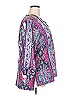 Van Heusen 100% Polyester Pink Long Sleeve Blouse Size XXL - photo 4