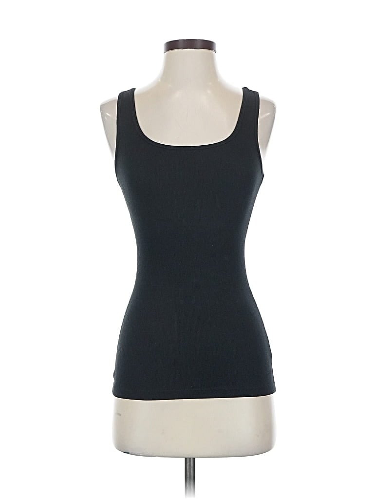 Pre-owned Gap Tank Top Black Square Neckline Tops
