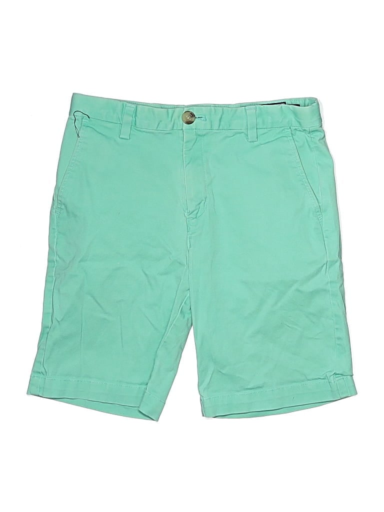 Pre-owned Vineyard Vines Kids' Khaki Shorts In Green
