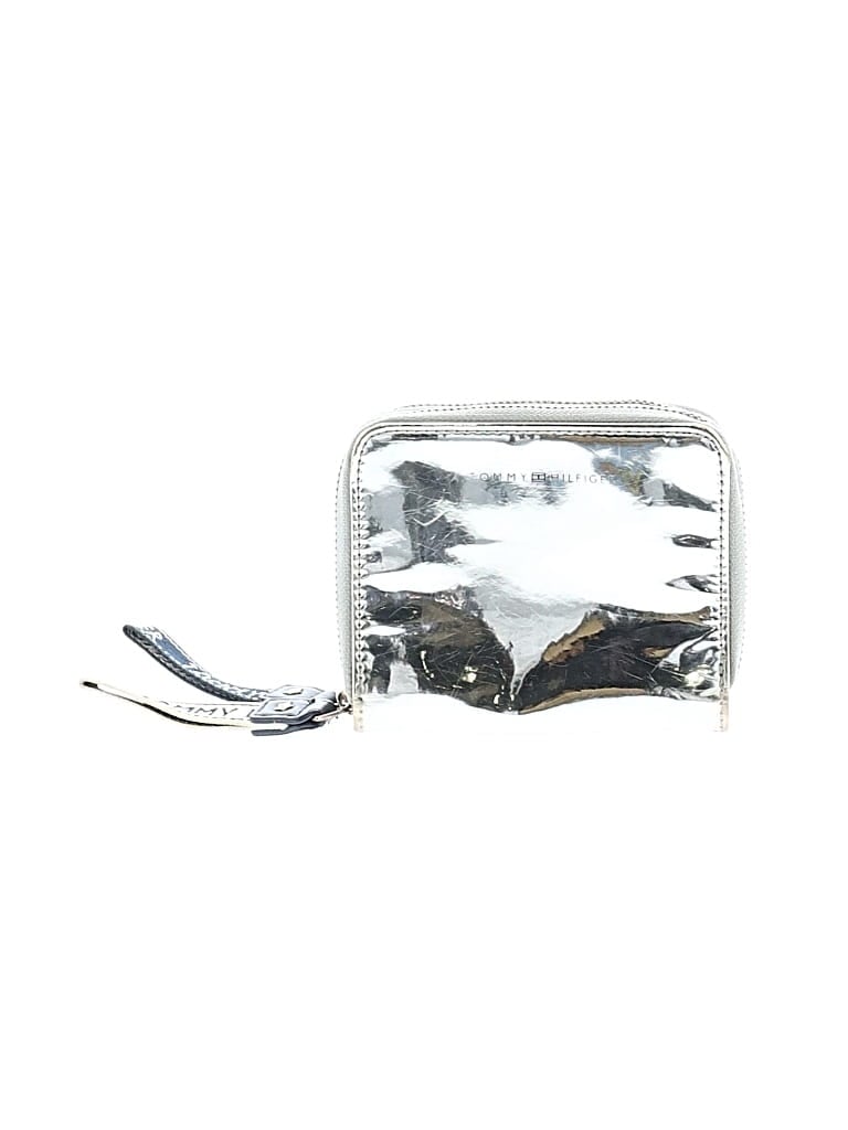 Pre-owned Tommy Hilfiger Wallet In Silver