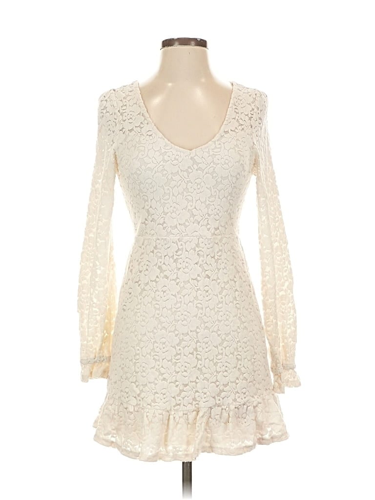 Pre-owned Wild Fable Cocktail Dress In White