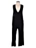 Loving People Solid Black Jumpsuit Size M - photo 1