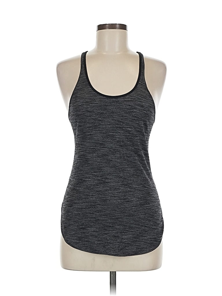 Pre-owned Lululemon Athletica Active Tank Top In Gray