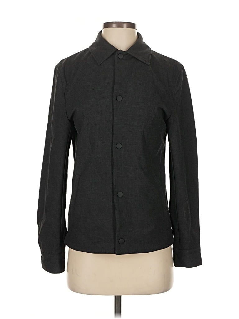 Pre-owned Zara Jacket In Gray