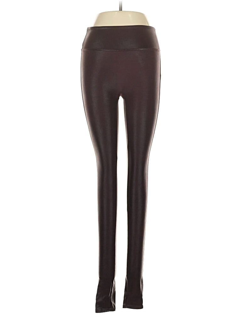 Pre-owned Spanx Active Pants In Brown