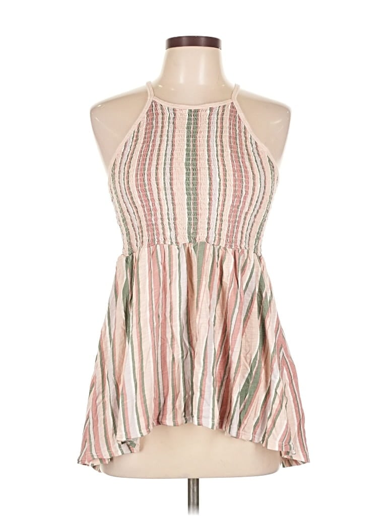 Pre-owned Torrid Sleeveless Blouse In Brown