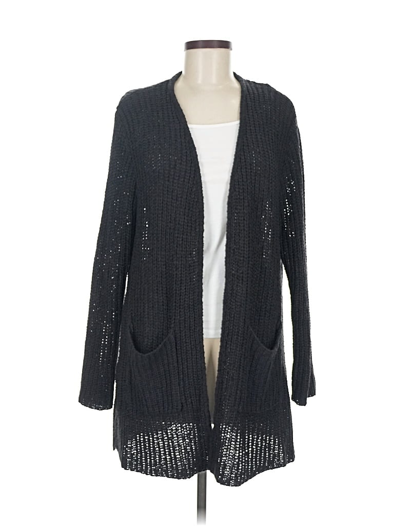 Pre-owned Blue Rain Cardigan Sweater In Gray