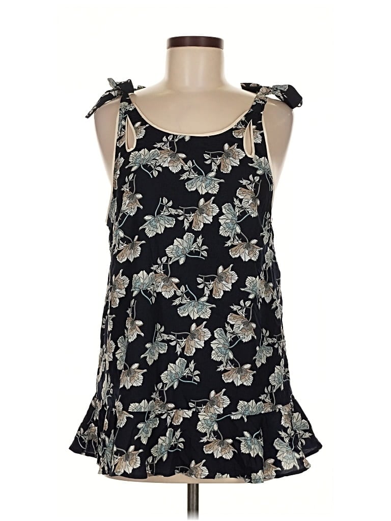 Pre-owned Entro Sleeveless Blouse In Black