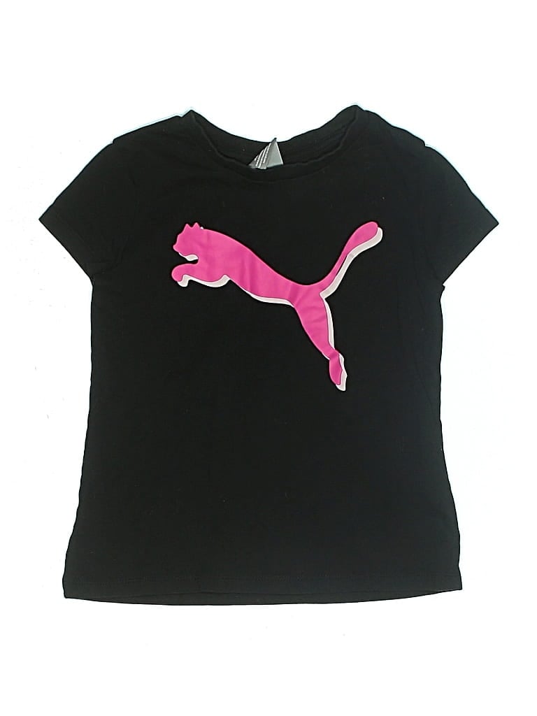 Pre-owned Puma Kids' Short Sleeve T-shirt In Black