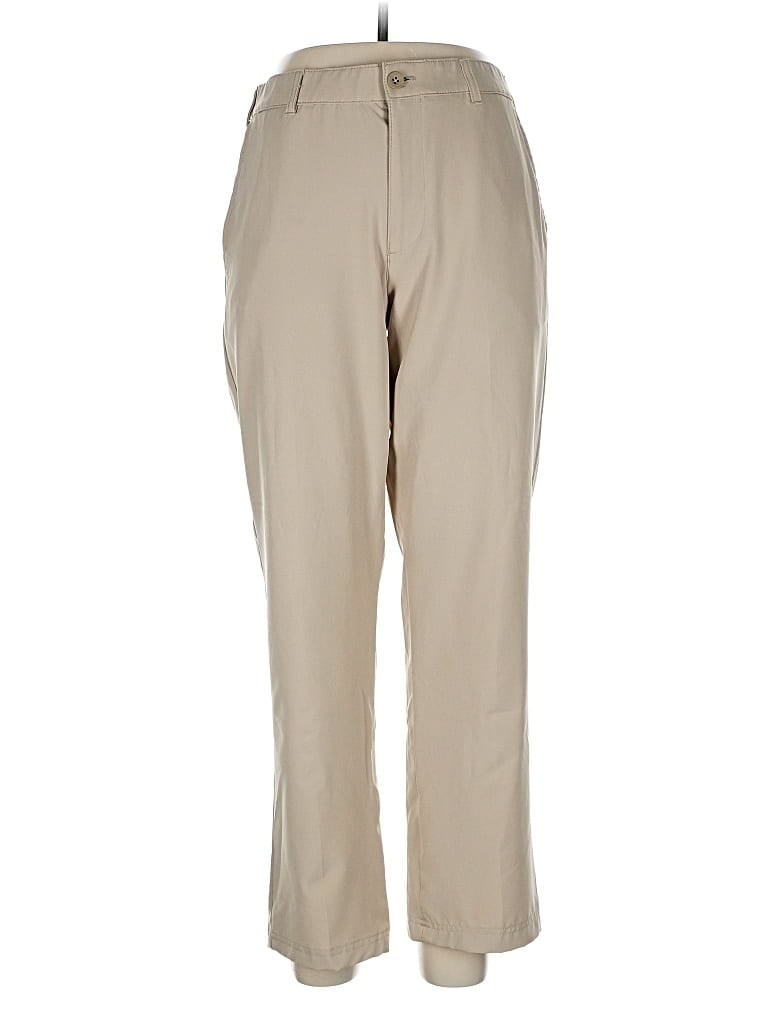 Pre-owned Izod Casual Pants In Brown