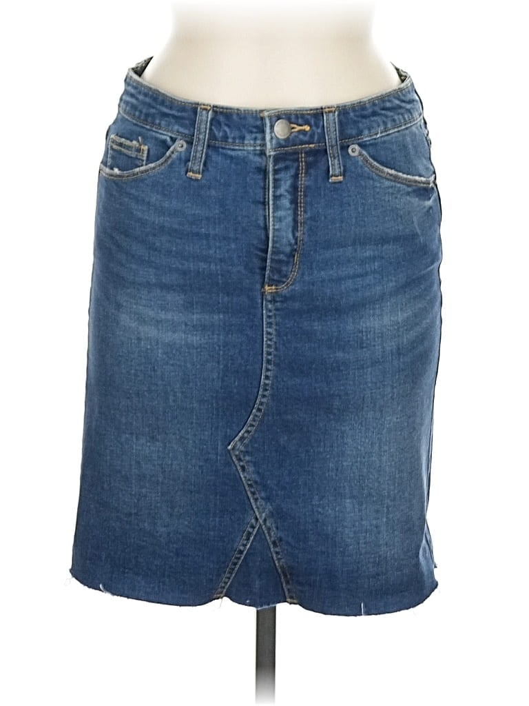 Pre-owned Universal Thread Denim Skirt In Blue