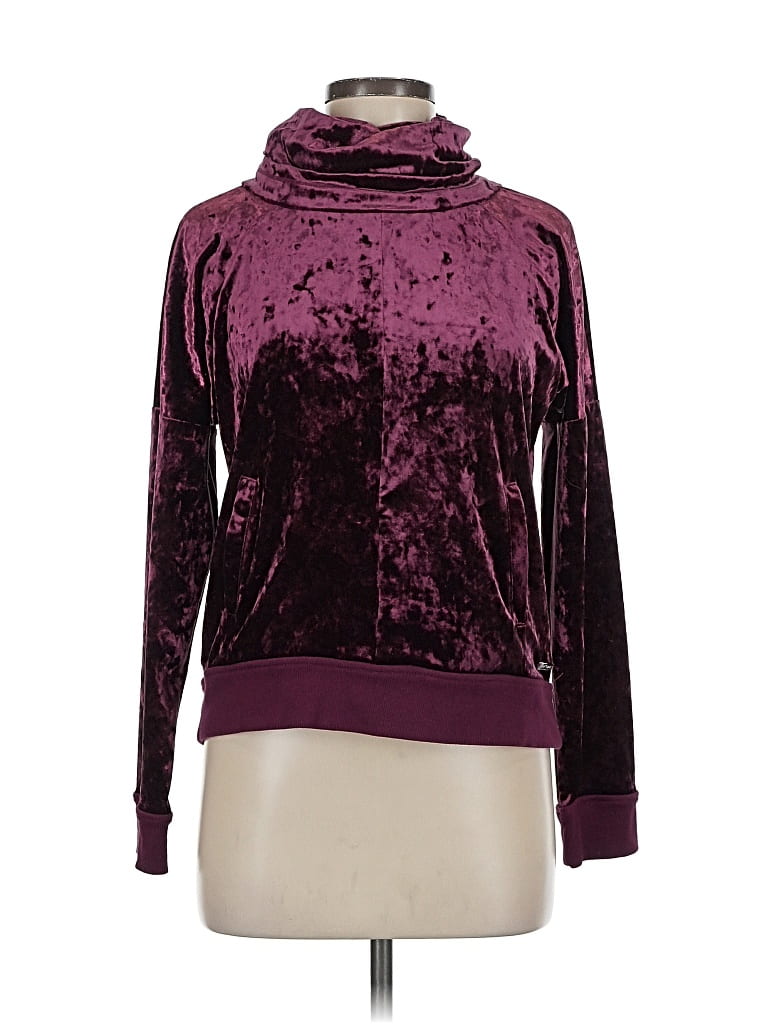 Pre-owned Betsey Johnson Turtleneck Sweater In Burgundy