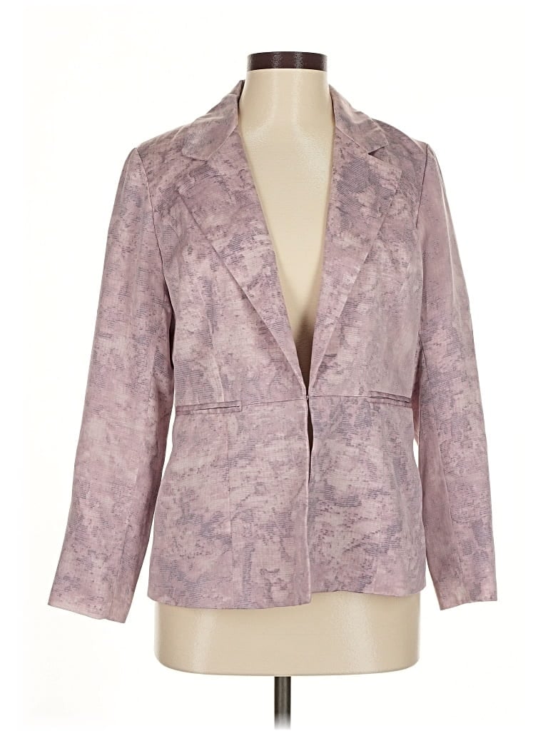 Pre-owned Coldwater Creek Blazer Jacket In Purple