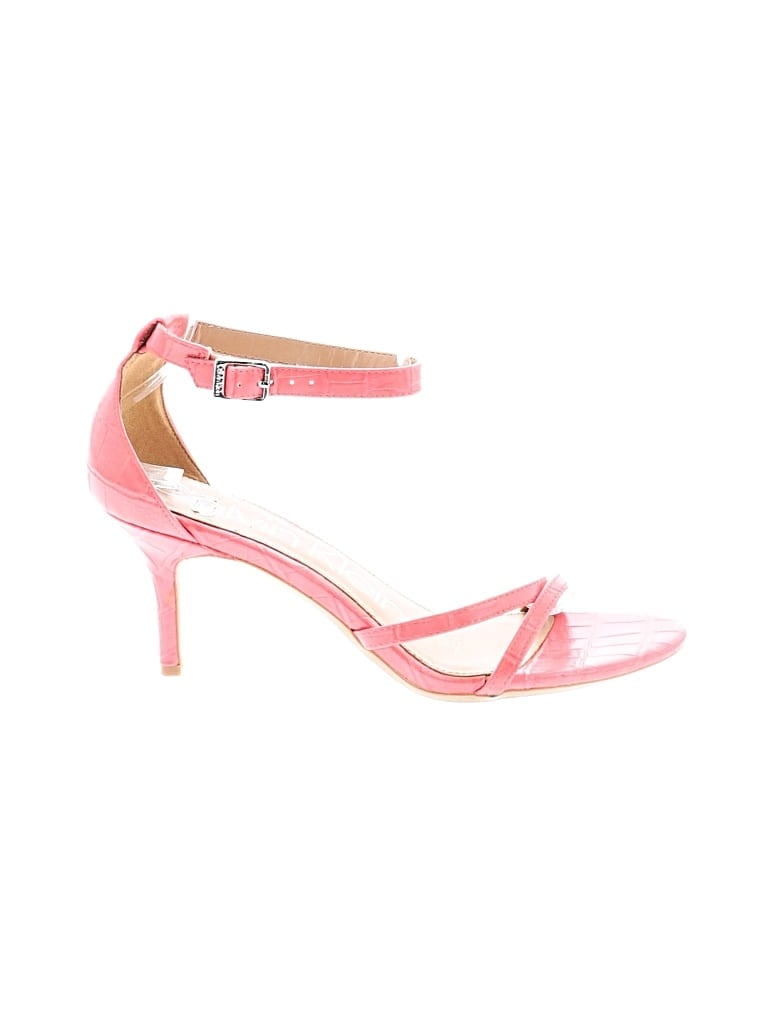 Pre-owned Calvin Klein Sandals In Pink