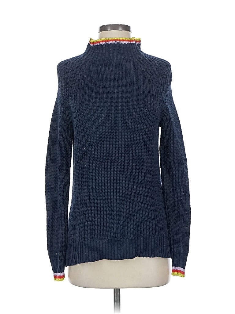 Pre-owned Style & Co Turtleneck Sweater In Blue