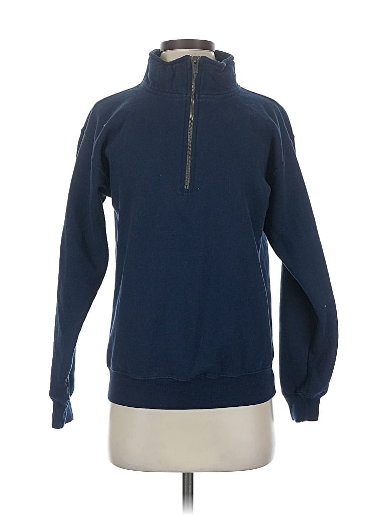 Pre-owned Gildan Pullover Sweater In Blue