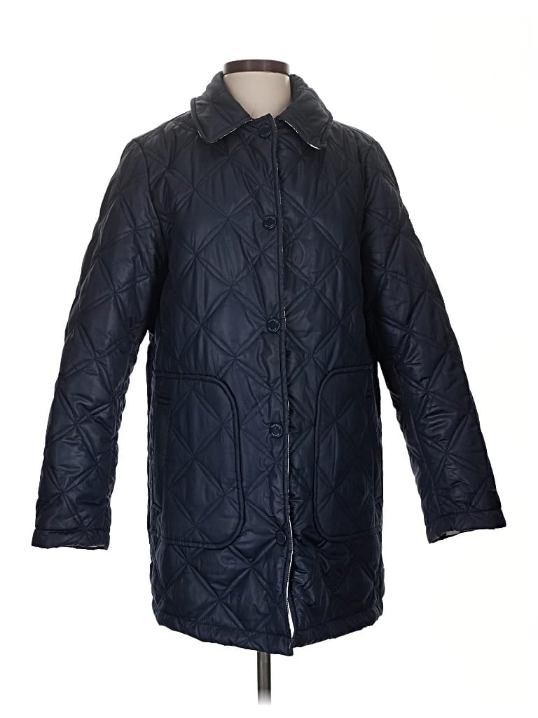 Pre-owned Kate Spade New York Coat In Blue