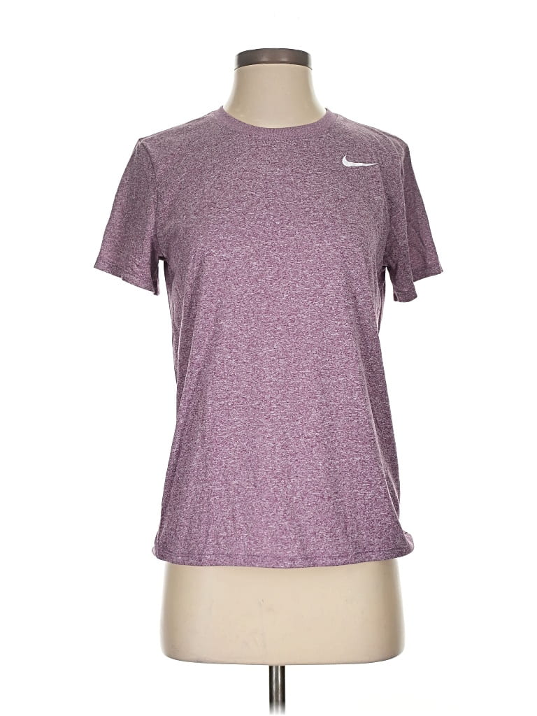 Pre-owned Nike Active T-shirt In Purple