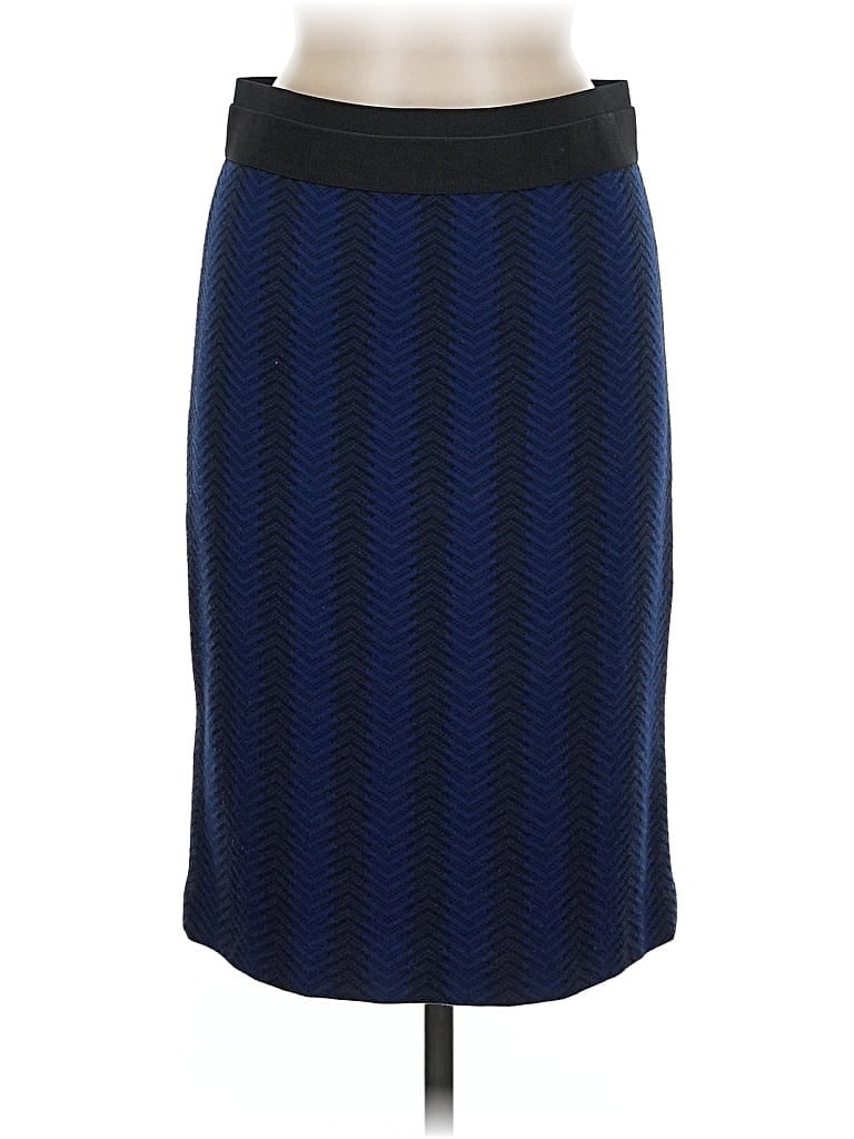 Pre-owned Bcbgmaxazria Formal Skirt In Blue